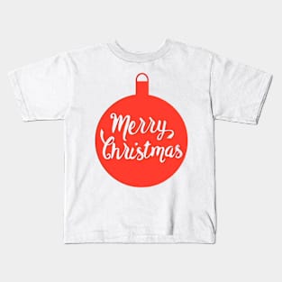 Merry Christmas | Christmas Kids T-Shirt